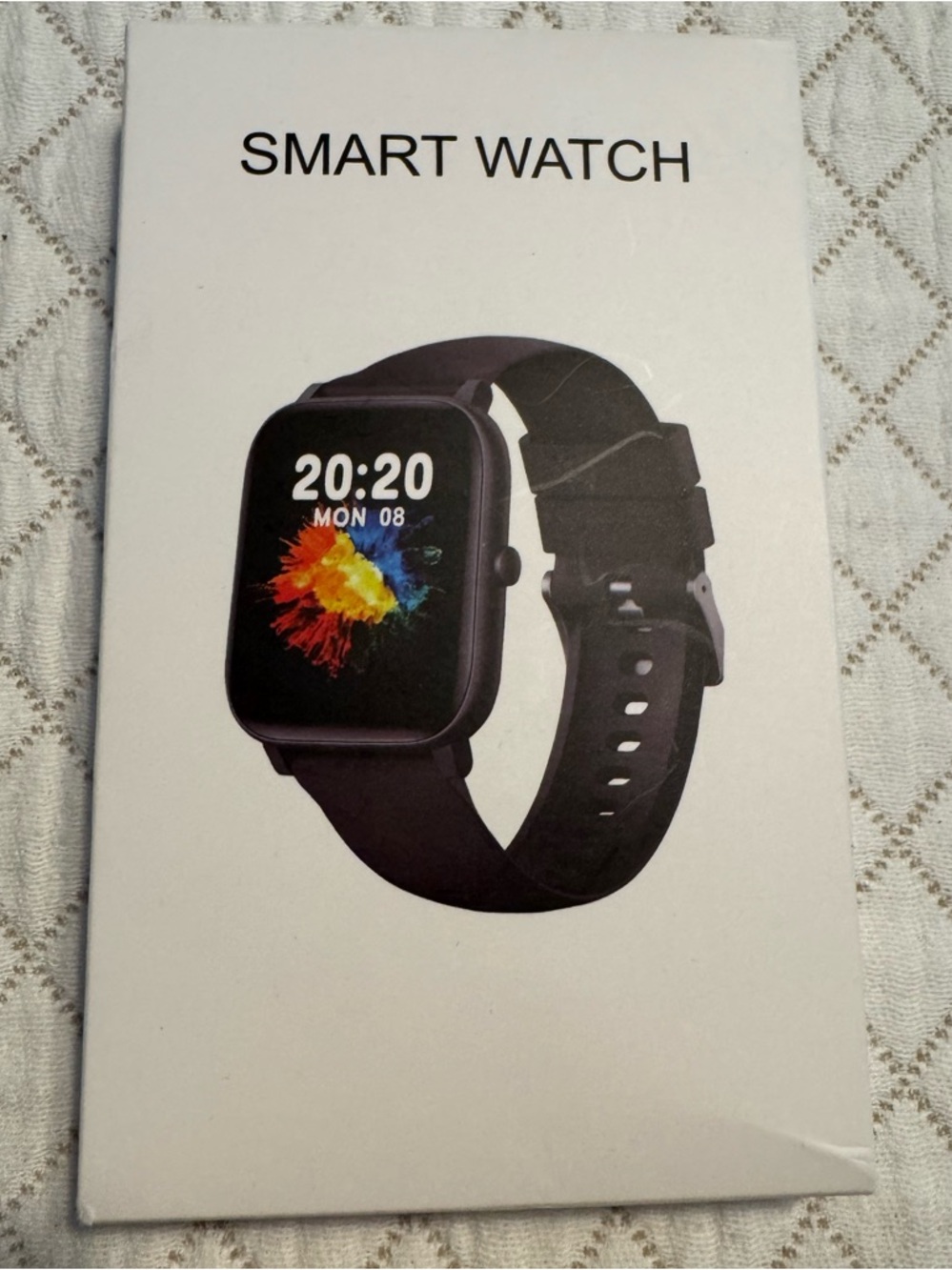 Smart Watch-Black-Fitness Tracker with Color Display